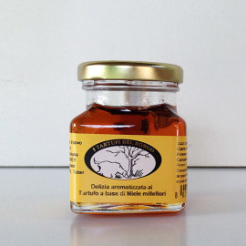 Delizia-aromatizzata-al-Tartufo-a-base-di-Miele-Millefiori-I-Tartufi-del-Borgo